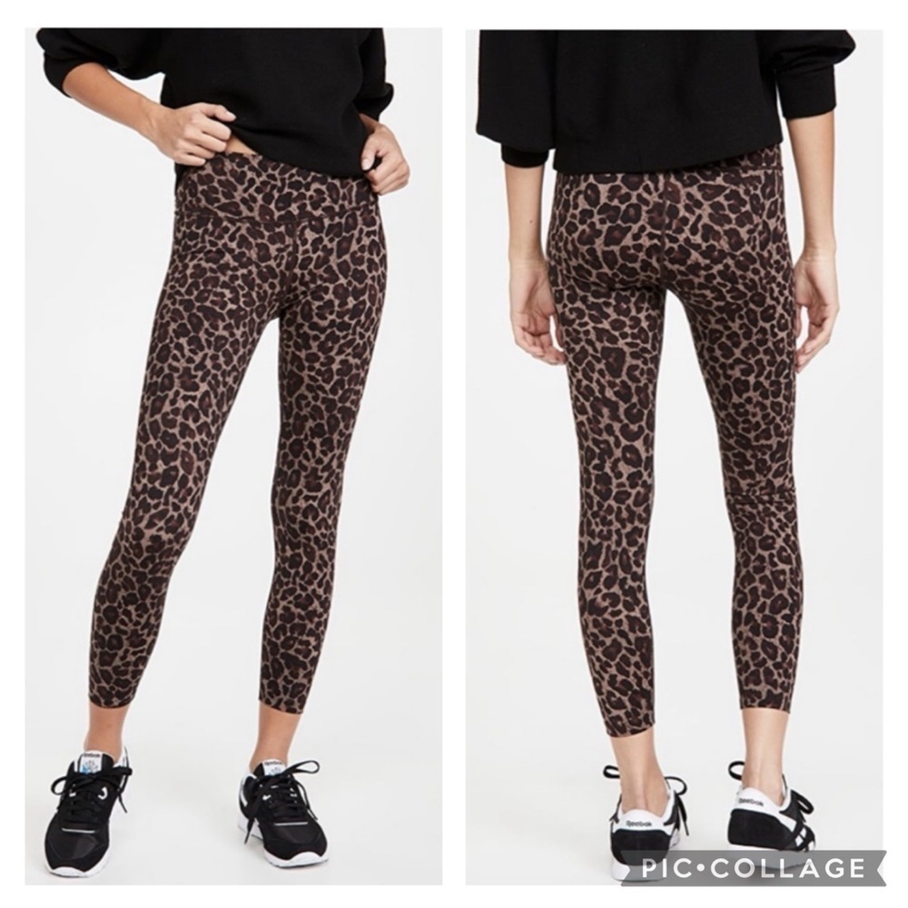 Varley Luna Yoga Leggings Tortoise Leopard size Small - Picture 2 of 13
